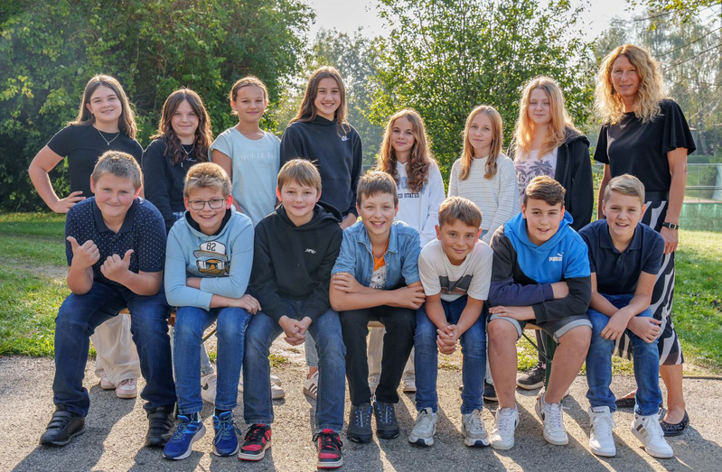 Klassenfoto der 2S