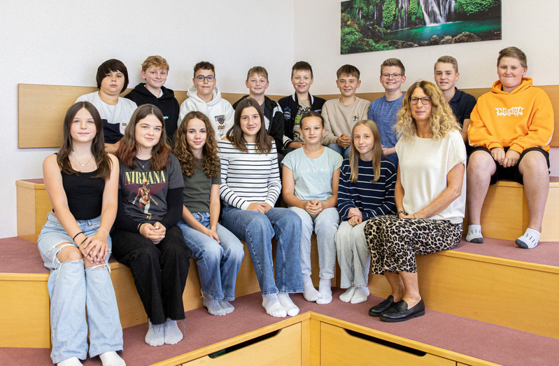 Klassenfoto der 2S
