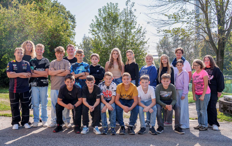 Klassenfoto der 3S